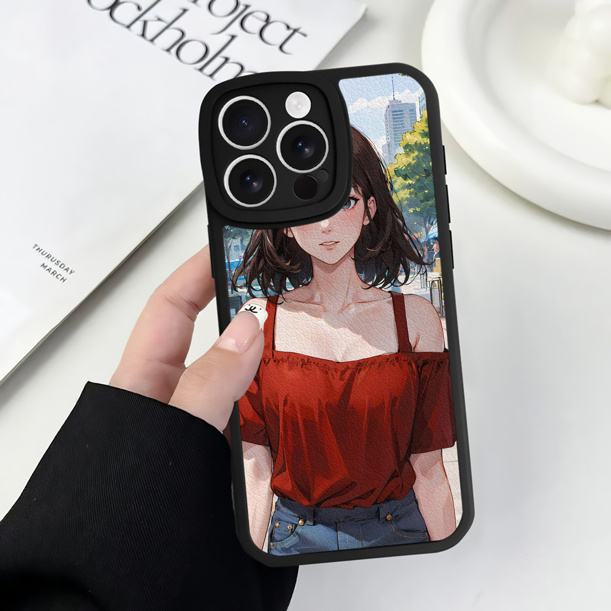 （画像用） SLAM DUNK／スラムダンク 【iPhone 16シリーズ対応】シリコンスマホケース（レザー調） 材質：シリコン